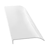 Instahut Window Door Awning 0.4mx1m Transparent - Side View