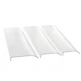 Instahut Window Door Awning 0.4mx3m Transparent - Side View