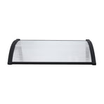 Instahut Window Door Awning 0.8mx1m Transparent