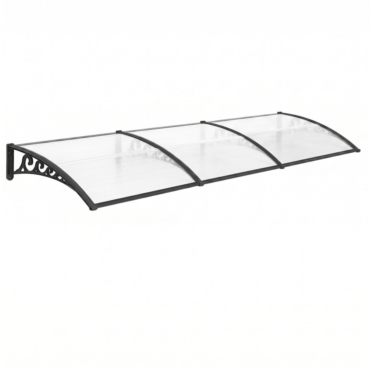 Instahut Window Door Awning 0.8mx3m Transparent