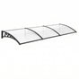 Instahut Window Door Awning 0.8mx3m Transparent