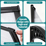 Instahut Window Door Awning 0.8mx3m Transparent - Low Angle
