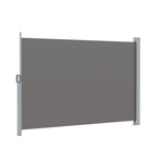 Instahut Side Awning Sun Shade Outdoor Retractable Privacy Screen 2X3M Grey, image 3
