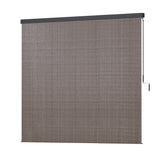 Instahut 3X2.5M Outdoor Blinds Awning Roll Down Retractable Knit Fabric Outdoor Blinds Window Shade