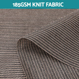 Instahut 3X2.5M Outdoor Blinds Awning Roll Down Retractable Knit Fabric Outdoor Blinds Window Shade