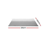 Weisshorn 14ft Caravan Awning RV Replacement Fabric 3.95M x 2.42M - Front View