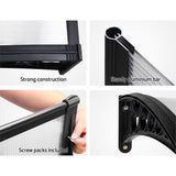 Instahut Window Door Awning 1mx1m Transparent Panel - Rear View