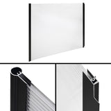Instahut Window Awning Door Canopy 1mx2m Transparent - 45-Degree Angle