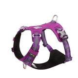 True Love Lightweight Reflective Harness - Purple, L - Front View