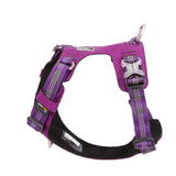 True Love Lightweight Reflective Harness - Purple, L - Side View