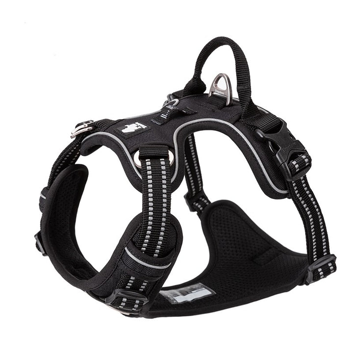 True Love No Pull Explosion Proof Dog Harness - Black, XS-1831155628886855682