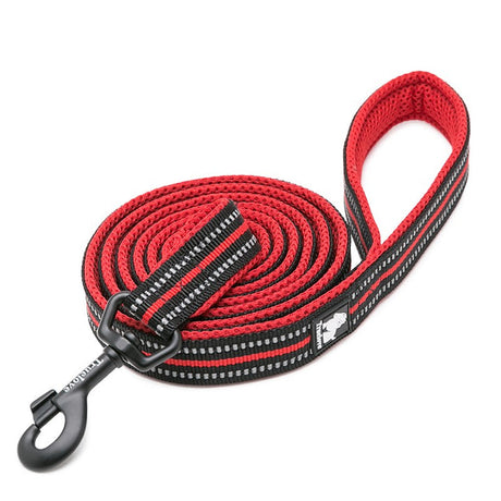 True Love Reflective Pet Leash 2m - Red, S-1962324902946148353