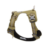 True Love Lightweight Reflective Harness - Army Green, L - Side View