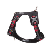 True Love Lightweight Reflective Harness - Black, XL - Side View
