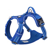 True Love No Pull Explosion Proof Dog Harness - Royal Blue, M