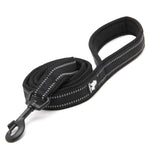 True Love Reflective Pet Leash 2m - Black, L-1962324896713412609