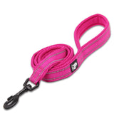 True Love Reflective Pet Leash 2m - Pink, M - Side View