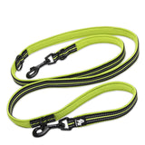 True Love Multi-Function leash - Yellow, M - Front View