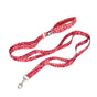 True Love Floral Multi Handle Dog Lead - Red, S