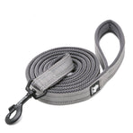 True Love Reflective Pet Leash 2m - Grey, L-1962324900647669760
