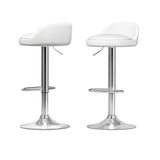 Artiss Bar Table and Stools Set Dining Desk Kitchen Chairs Cafe Pub - Side View
