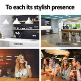 Artiss Bar Stools Kitchen Counter Chairs Vintage Metal Chairs x2 - 45-Degree Angle
