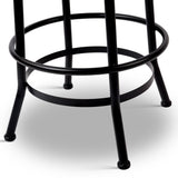 Artiss Bar Stools Adjustable Wood Chairs - Rear View