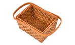 Deluxe Wicker Outdoor Picnic Basket