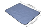 Wicker 4 Person Folding Handle Picnic Basket With Blanket Grey
