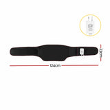 Livemor Back Massager for Sciatica Relief, Airbag Traction and Heat Lumbar Support Belt, 124cm - Front View