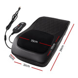 Livemor Back Massager with Heat and Traction, Neck and Shoulder Massage Pillow, Ergonomic Backrest for Office Chair & Sofa, Lumbar Support Cushion with 2-Level Thermal Relief, 6 Modes for Cervical & Full Body Pain Relief, Large - Front View