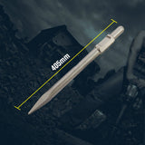 Baumr-AG 30mm Moil Point Jack Hammer Chisel Bit - 45-Degree Angle
