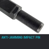 BAUMR-AG Jack Hammer Star Picket Stake Post Driver Chisel Jackhammer Bit - 45-Degree Angle