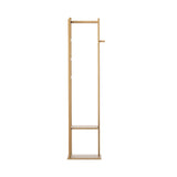Artiss Clothes Rack Airer Coat Stand Bamboo - Top-Down View