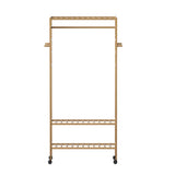 Artiss Clothes Rack Wardrobe Coat Stand 169cm - Top-Down View