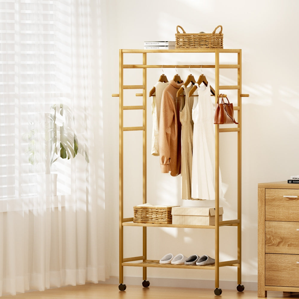 Artiss Clothes Rack Wardrobe Coat Stand 169cm