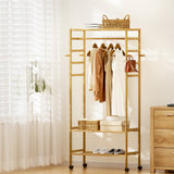 Artiss Clothes Rack Wardrobe Coat Stand 169cm - Low Angle