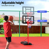 Everfit 1.6M Kids Basketball Hoop Stand System Portable - Top-Down View