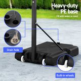 Everfit 2.6M Basketball Hoop Stand System Portable Kid - Rear View