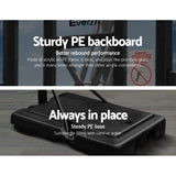 Everfit 3.05M Basketball Hoop Stand System Adjustable Height Portable Pro Black - Side View