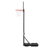Everfit 3.05M Basketball Hoop Stand System Portable Height Adjustable w/ Knob - Side View