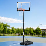 Everfit 3.05M Basketball Hoop Stand System Portable Height Adjustable w/ Knob - Close-Up Angle