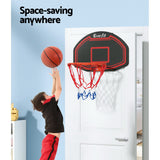 Everfit 38 Basketball Hoop Backboard Door Wall Mounted Ring Net Sports Kids