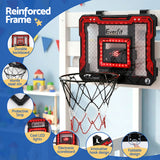 Everfit Mini Basketball Hoop Over Door Indoor LED Scoreboard Kids Set 40x30cm - Top-Down View