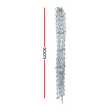 Heavy-Duty 12-Loop Steel Chain Basketball Net by Everfit - Front View