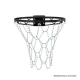 Heavy-Duty 12-Loop Steel Chain Basketball Net by Everfit - Side View