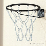 Heavy-Duty 12-Loop Steel Chain Basketball Net by Everfit - Close-Up Angle