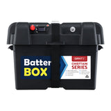 Giantz AGM Battery Box 12v XL Deep Cycle Portable Solar Caravan Camping - Side View