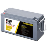 Giantz AGM Deep Cycle Battery 12V 200Ah Box Portable Solar Caravan Camping - Side View
