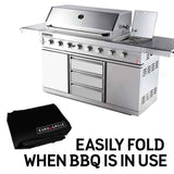 Black Cover for EuroGrille 8 Burner BBQ